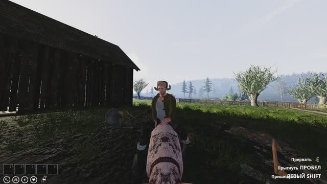 Фермерская  жизнь  #2    Покатушки  на  хрюшке .         FARMERS     LIFE