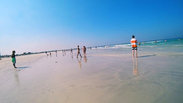 2025.02.04. ОАЭ. Шарджа.  Al Khan Beach. Самара. Челябинск. Персидский залив ...