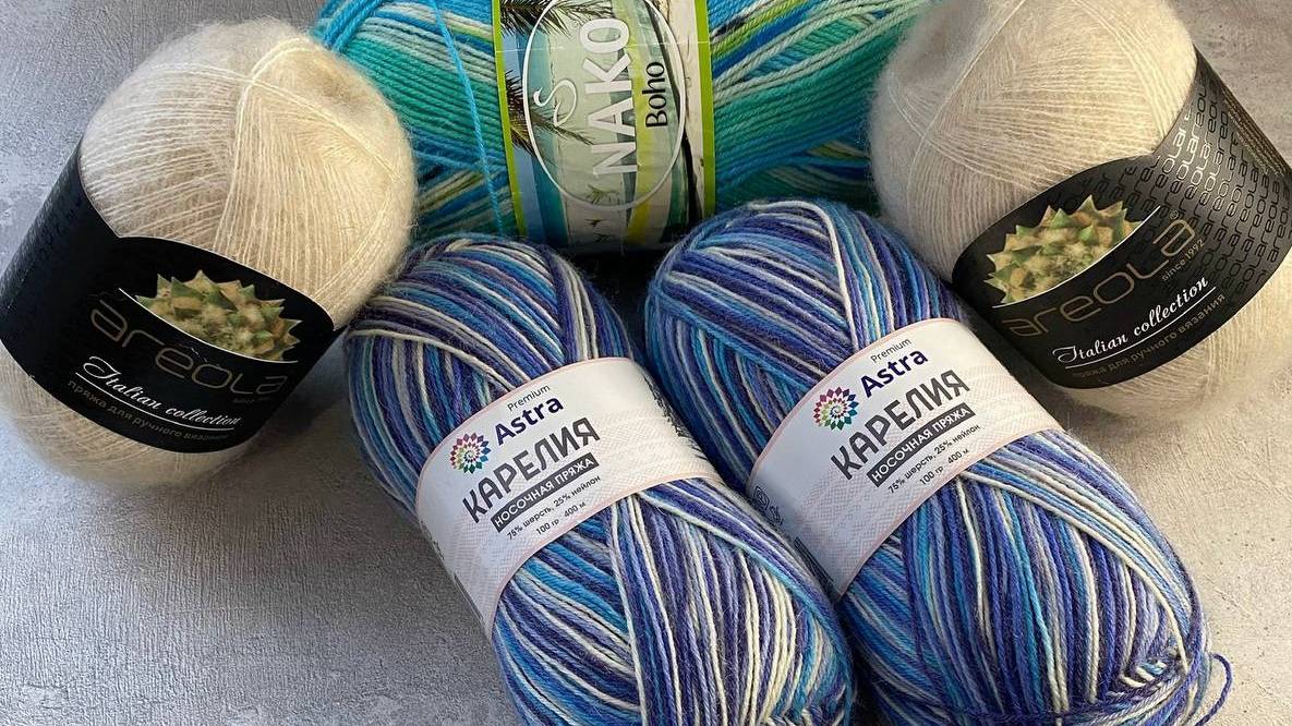 СП Свяжем носочки для Мамы и Дочки Сезон 2 с Еленой Велиной Отчёт №1