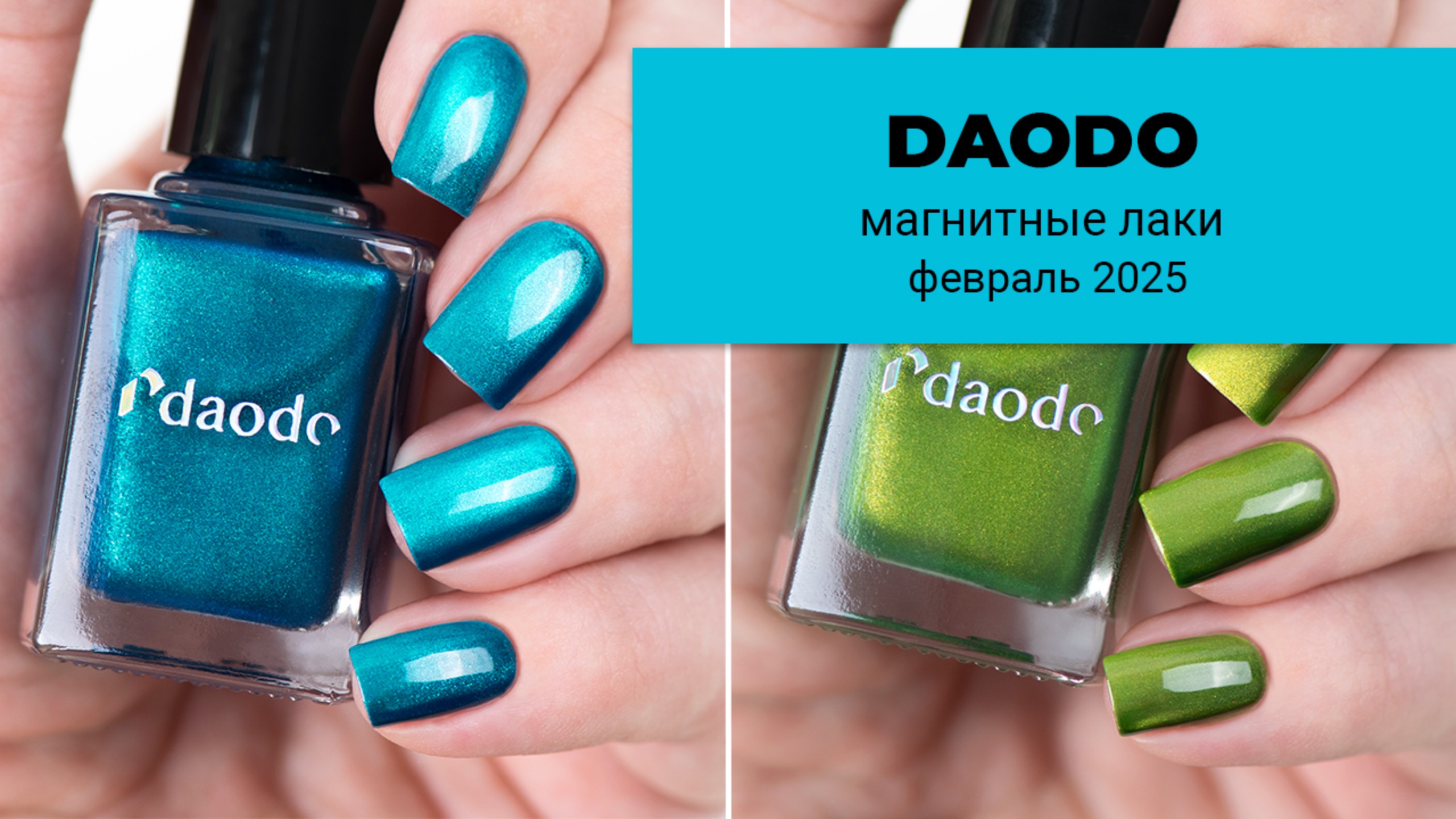 DAODO шелковые магнитные лаки || февраль 2025