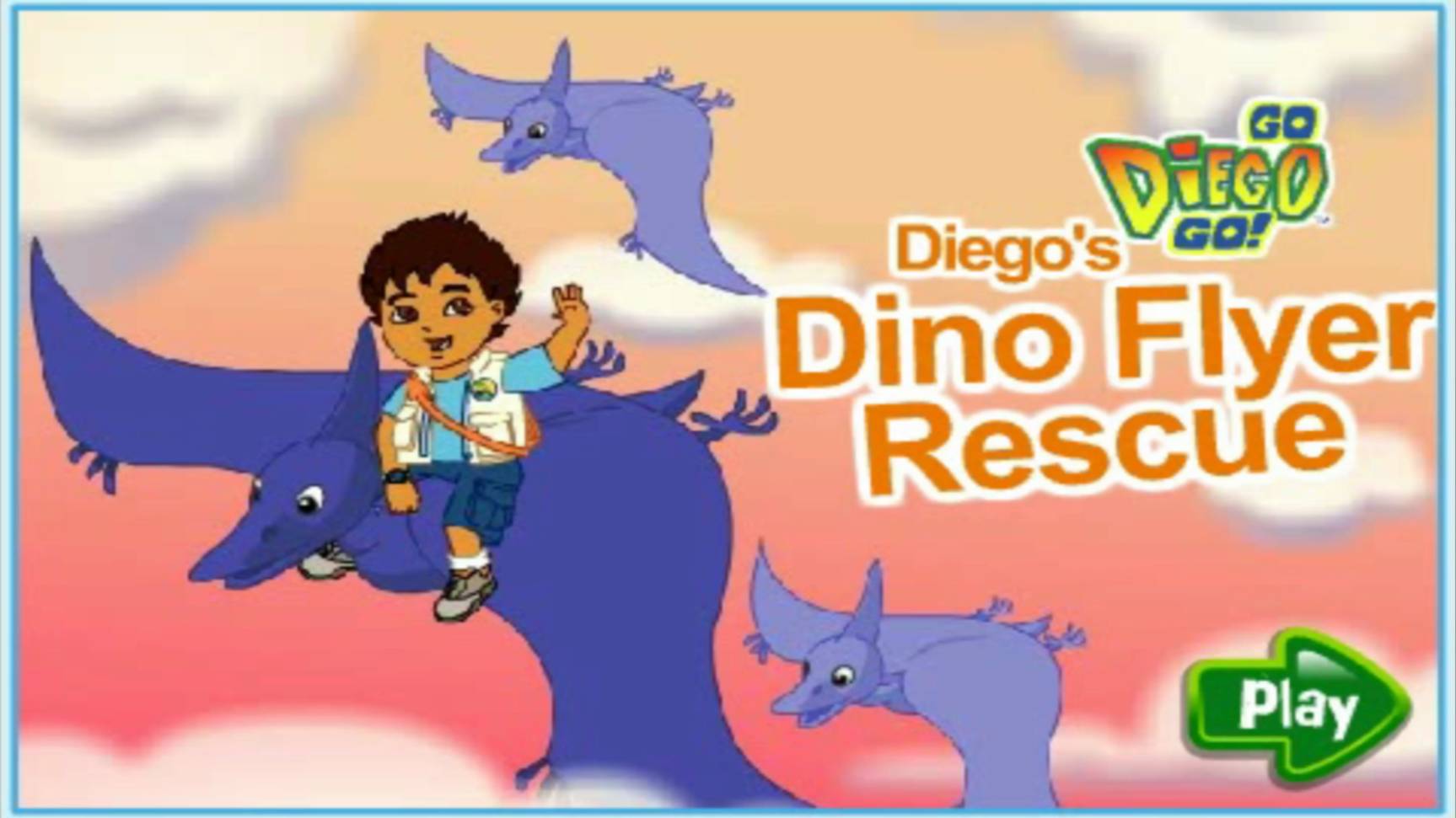 Диего: Спасение детенышей парящих динозавров