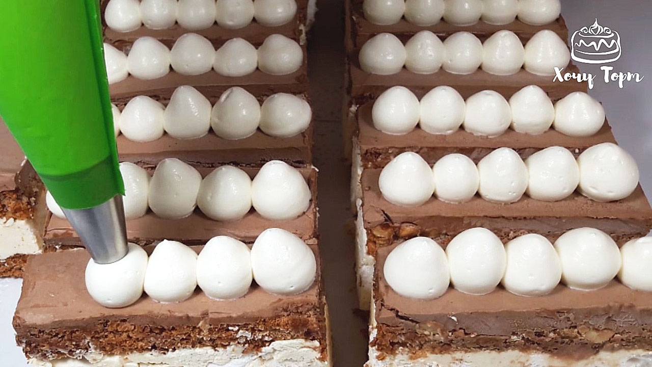 ✨ Взбитый ганаш из белого шоколада: нежная прослойка и изящный декор для тортов и десертов 🍰