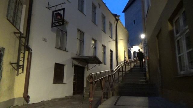 Таллинн Вечерняя прогулка часть 15