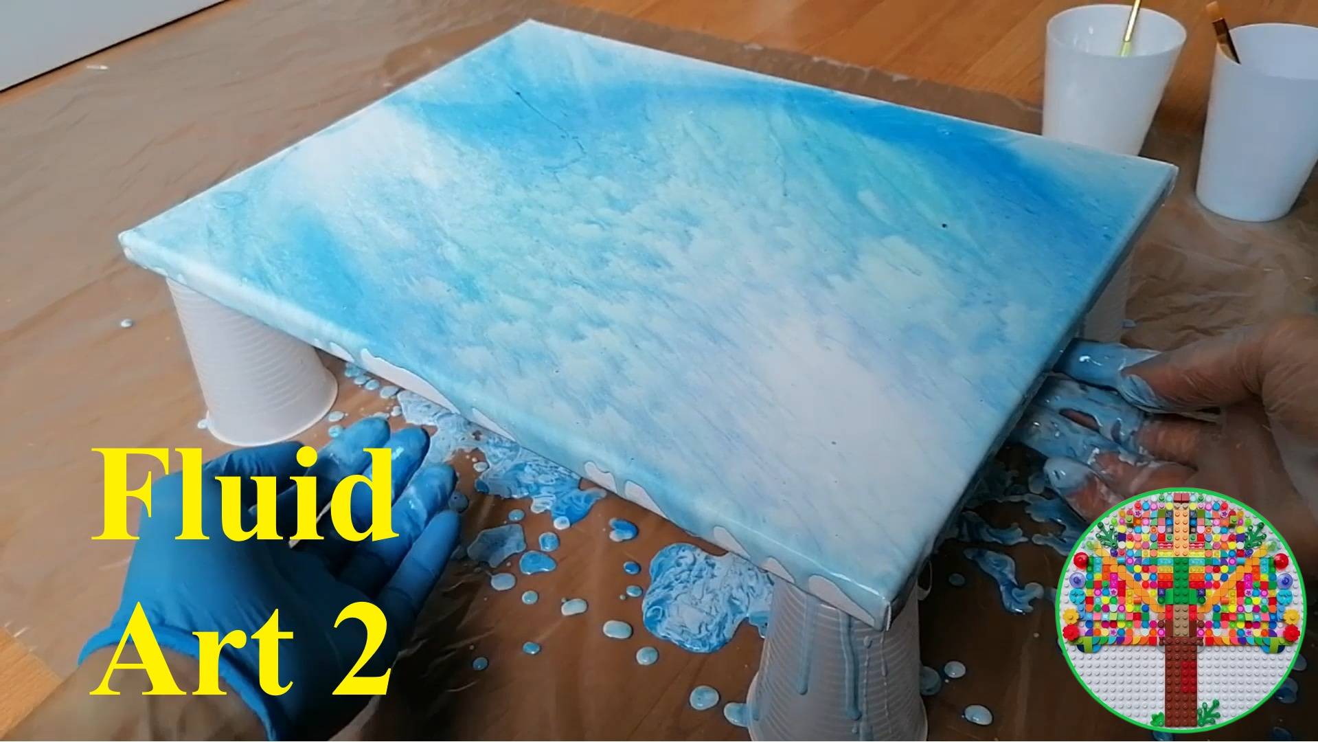 Флюид Арт 2 текучее искусство Fluid Art 2