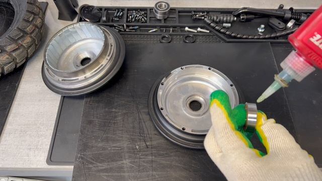 Midway Tank Pro замена подшипников мотора