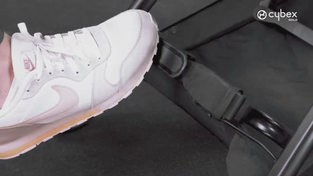 Как использовать тормоз коляски Libelle CYBEX