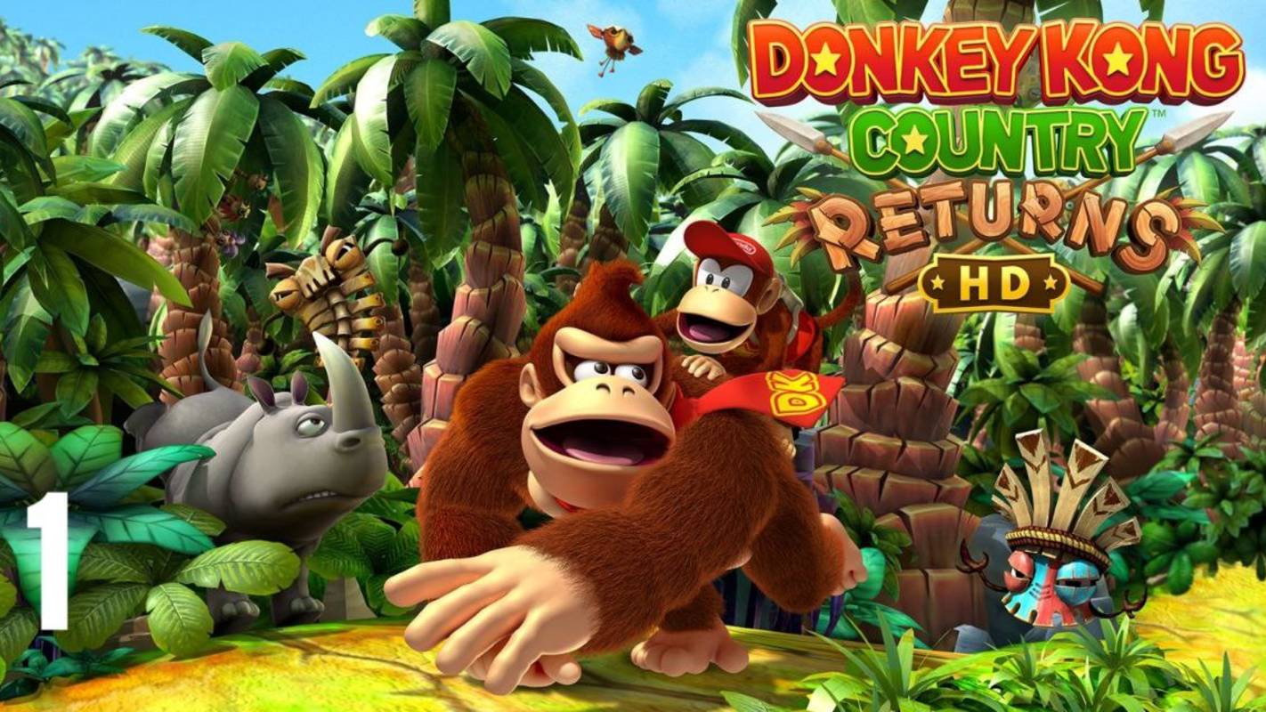 Donkey Kong Country Returns HD | Прохождение игры часть1