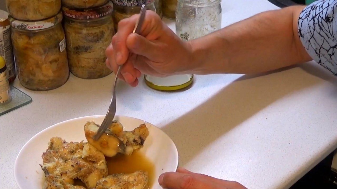 Консервы из Речной Рыбы с Паприкой в Автоклаве Малиновка Сматр ШеФ 5