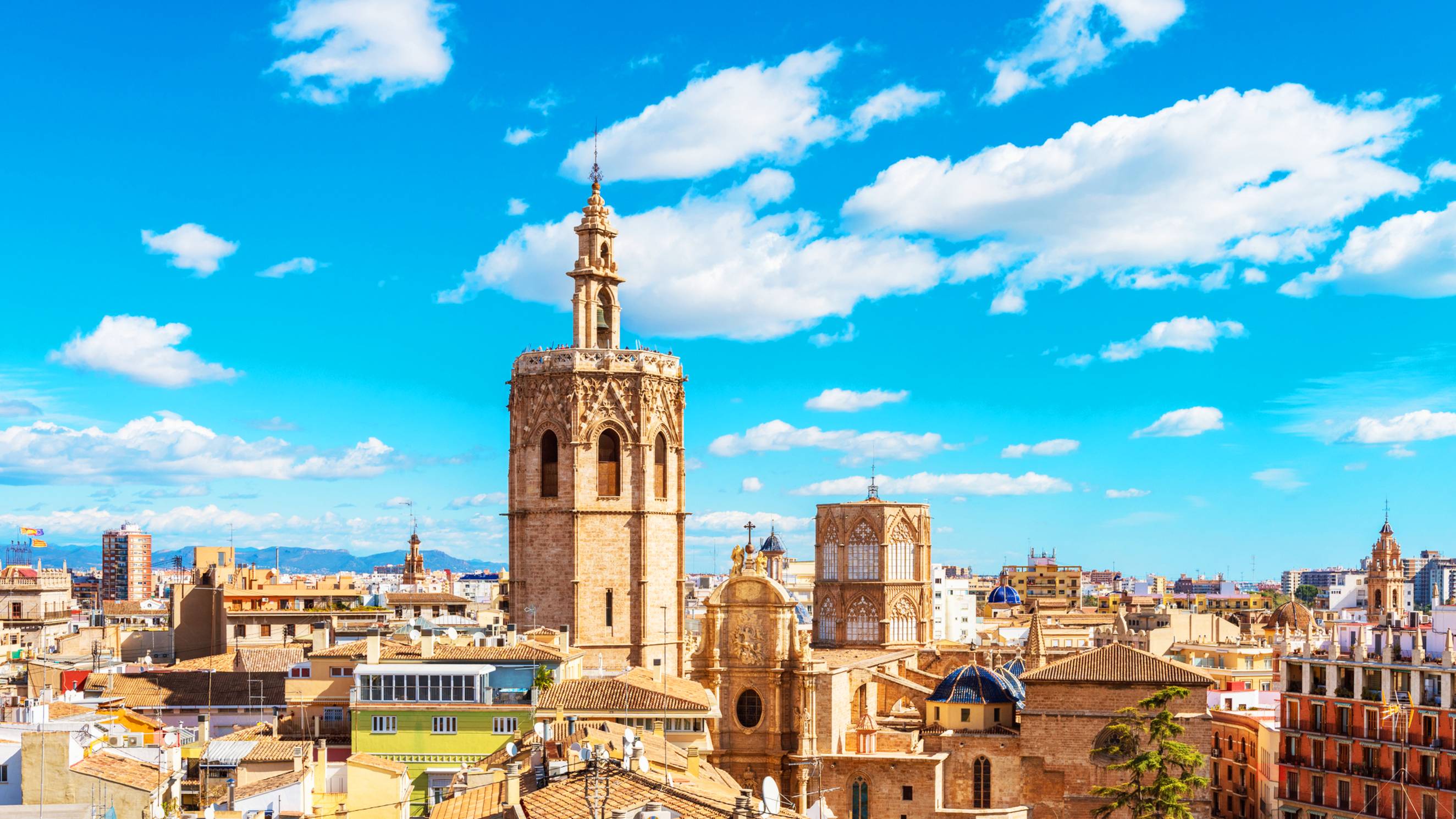 Валенсия, Испания. Пешая экскурсия 4K-HDR