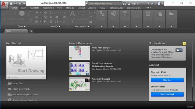 6 - AutoCAD 2016 vs 2018 User Interface