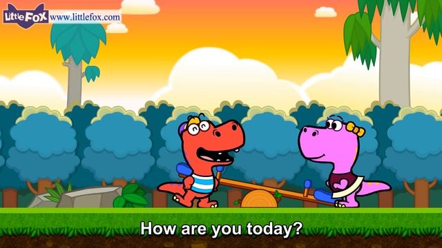 Good Morning, Good Night _ Learning Song _ By Little Fox