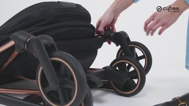 Как снять колеса MIOS CYBEX