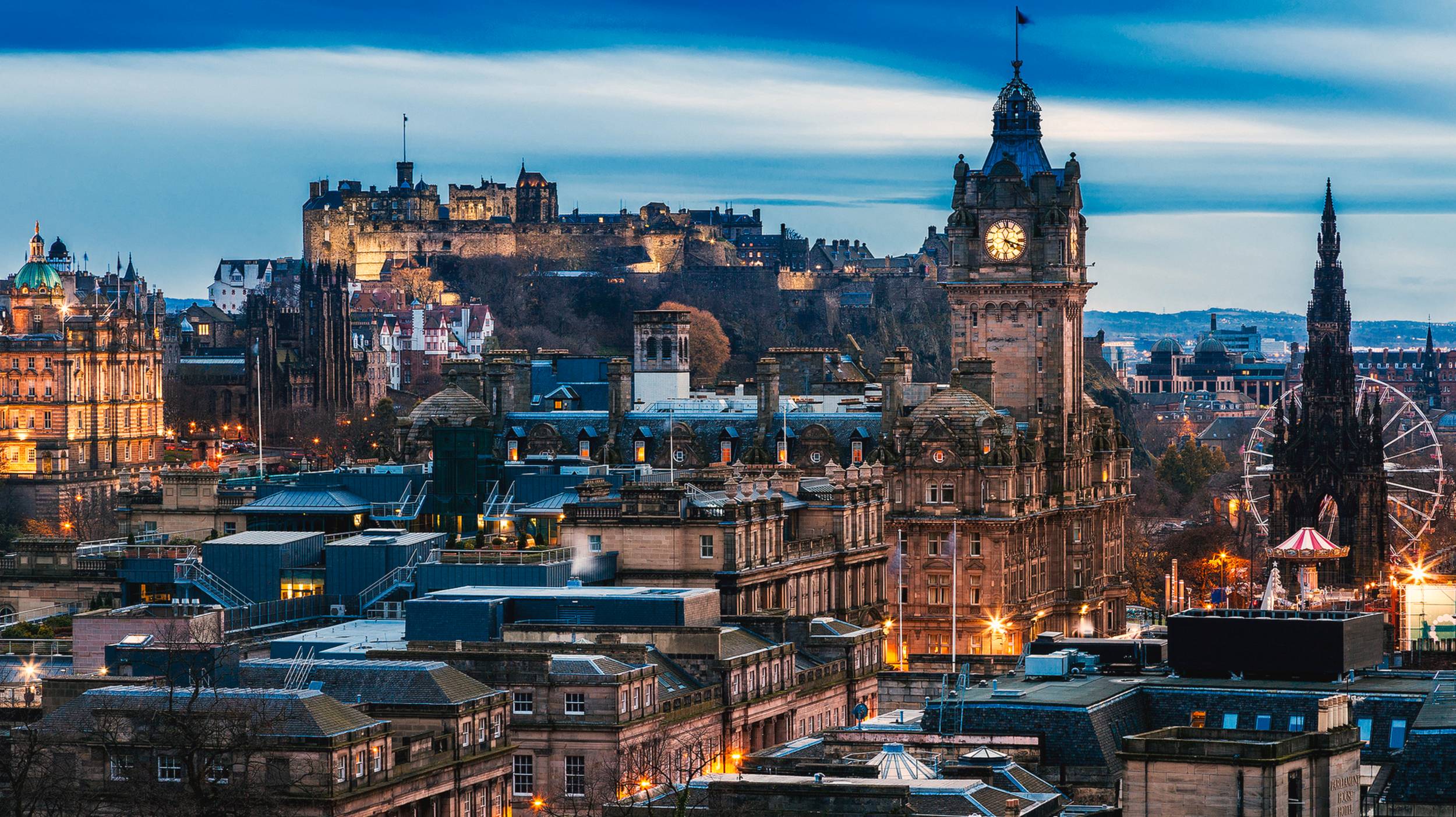 Эдинбург, Шотландия. Самый красивый город в мире - пешая экскурсия 4K HDR 60fps