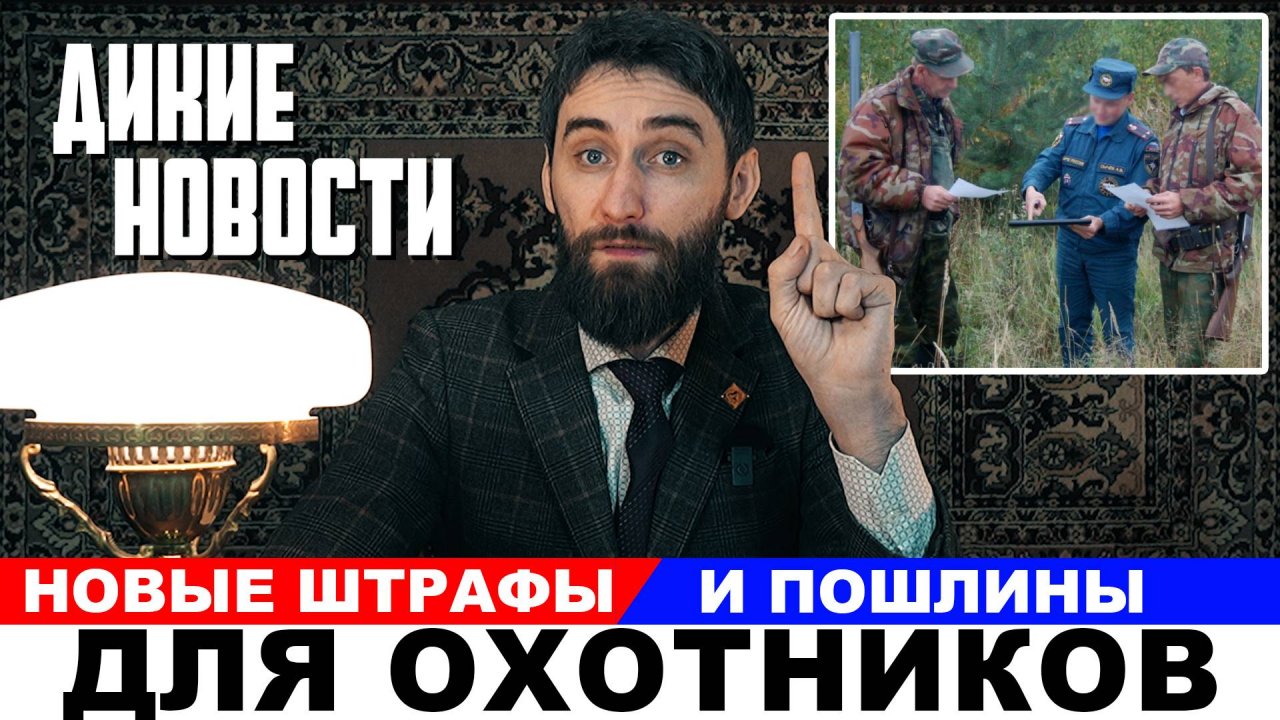 Новые штрафы и пошлины для охотников. Как не попасть на протокол в 2025 году. Дикие Новости.