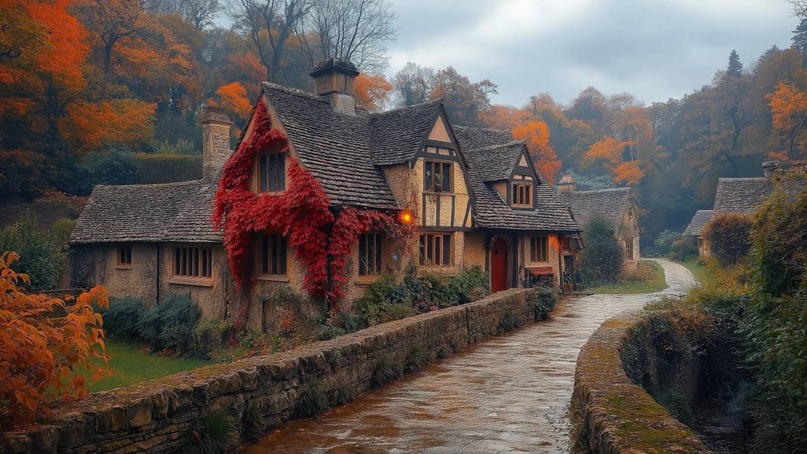 Бибури, Англия. Самая красивая деревня — пешеходная экскурсия в формате 4K HDR  | #шариклайф