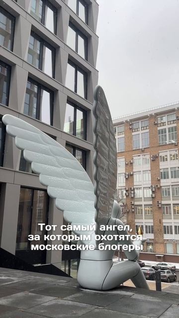 Тот самый ангел, за которым охотятся московские блогеры