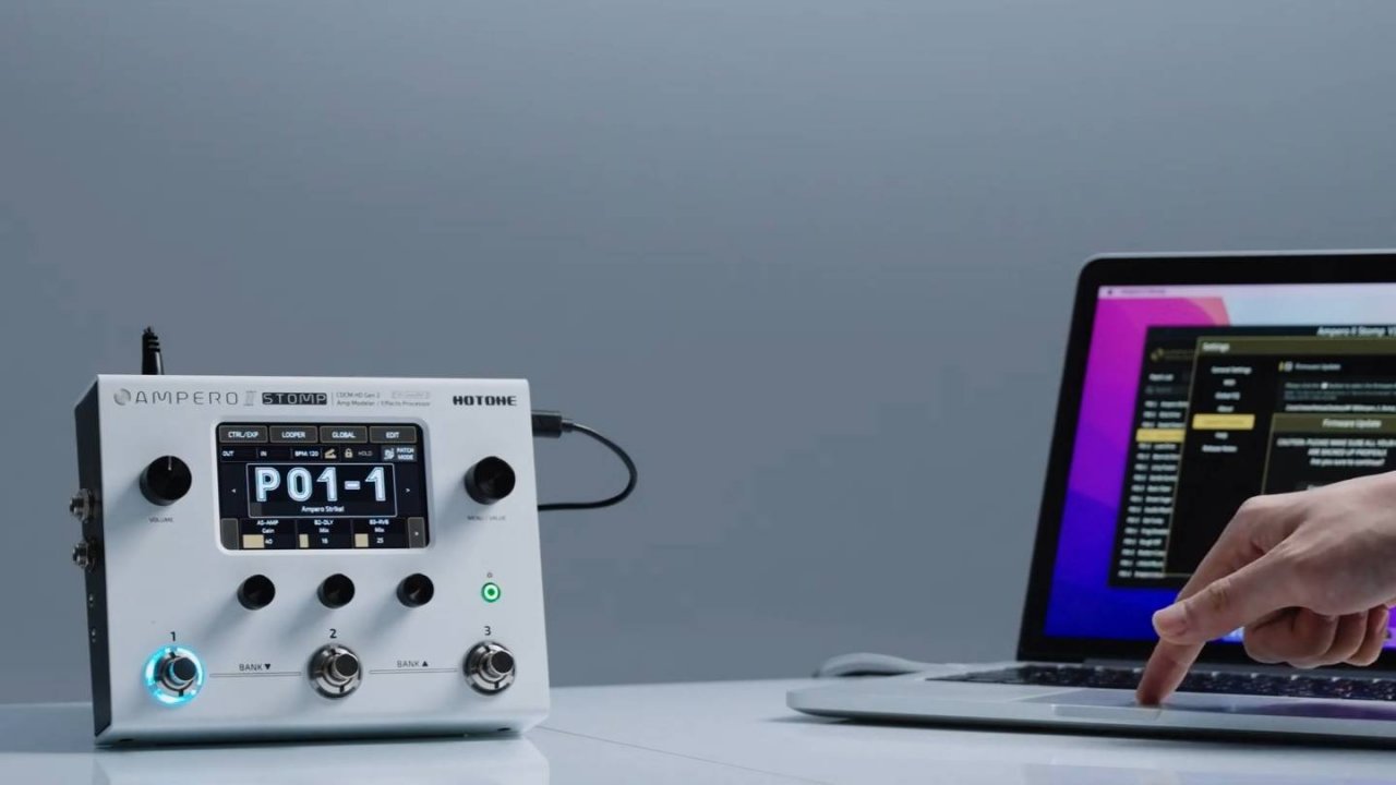Hotone Ampero II Stomp: How to Firmware Update