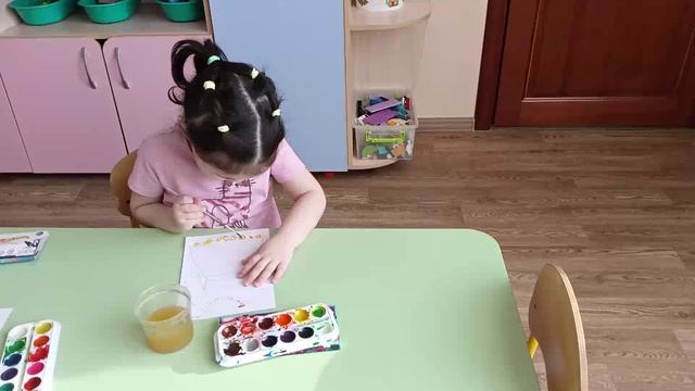 21.02.2025 Рисование. Красивое платье