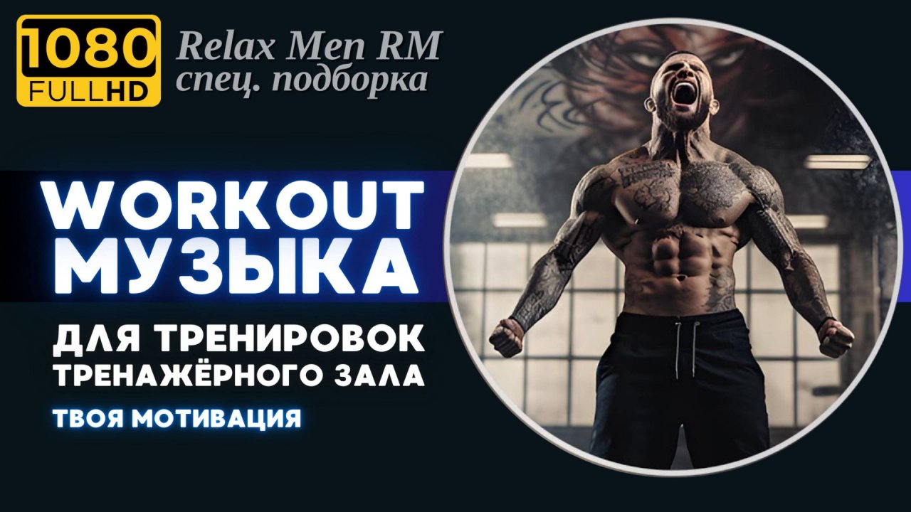 🎧Лучшая музыка для тренировок, фитнеса, спортзала, тренажерного зала💪 Мотивирующая музыка