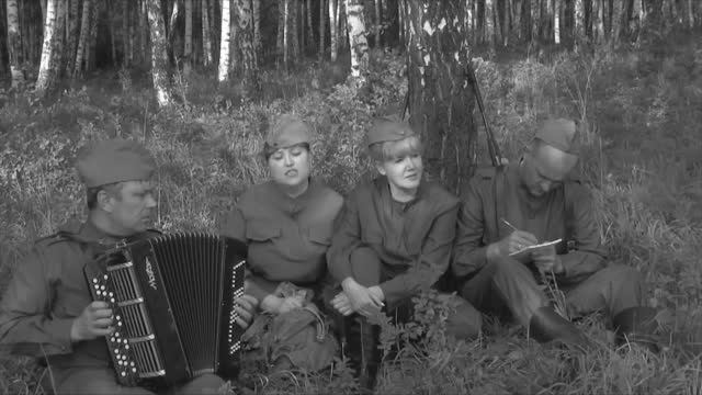 Песни войны "Десятый наш десантный батальон"