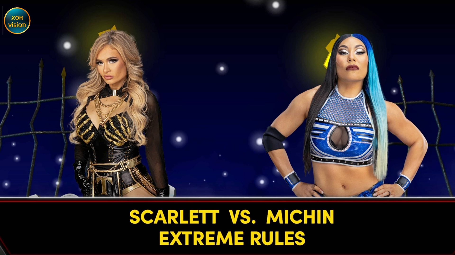 WWE 2K24 (БОЙ БЕЗ ПРАВИЛ) SKARLETT VS MICHIN