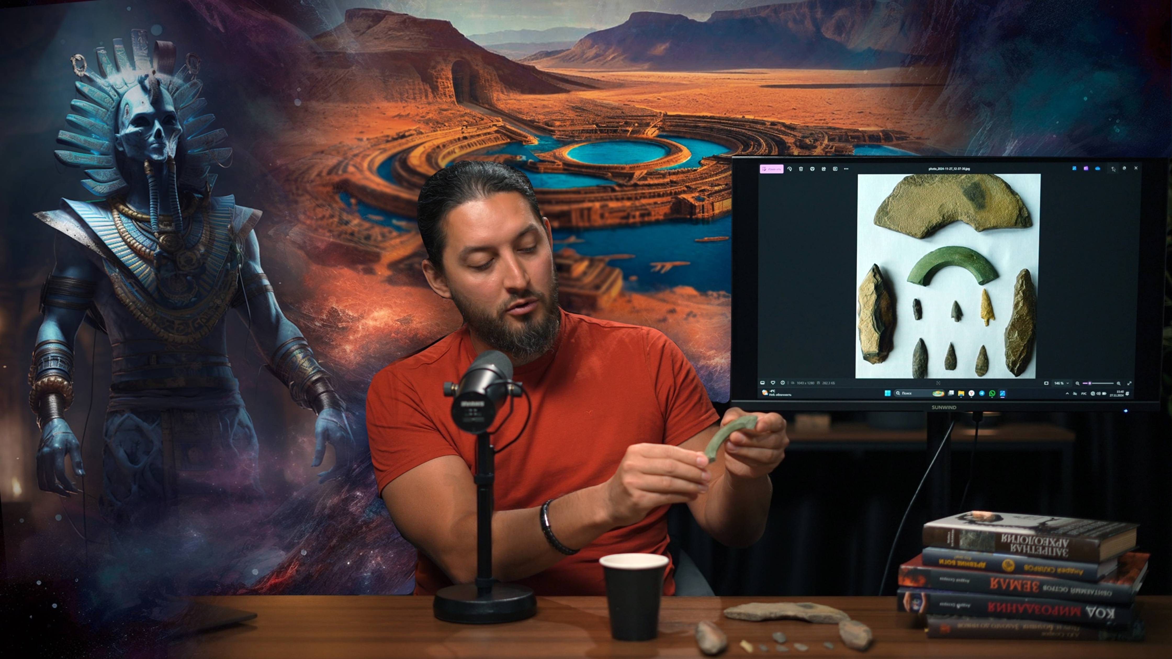 Сергей Дешевой: В поисках неизвестной цивилизации - Находки внутри Глаза Сахары