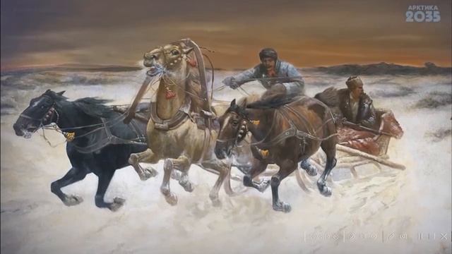 Памятник ямщикам. Ленск.