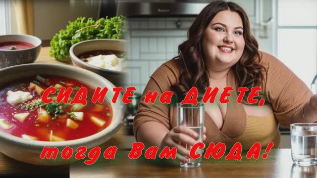 ДИЕТА. ГОТОВИМ ВКУСНЫЙ ХОЛОДНЫЙ  БОРЩ