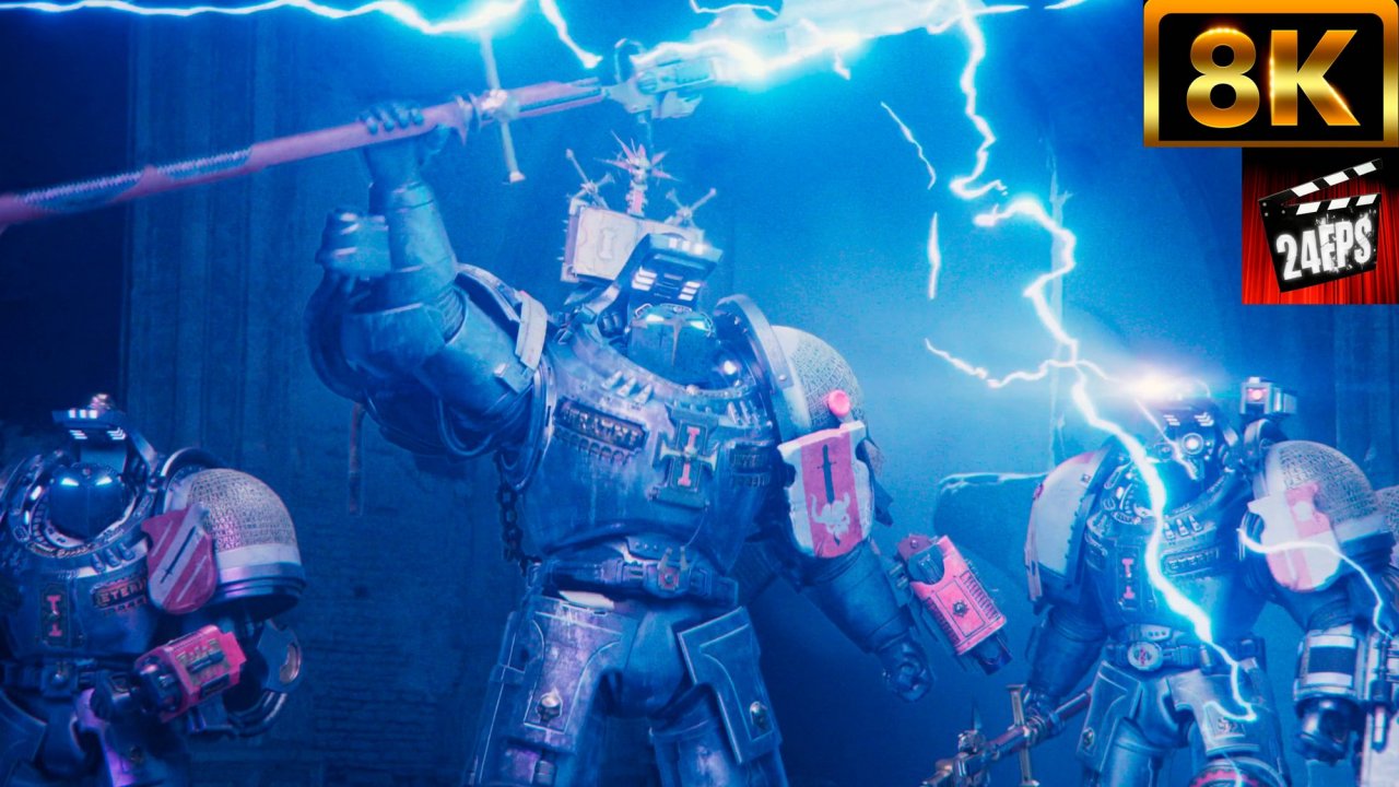 Warhammer 40,000 Chaos Gate - Daemonhunters Cinematic Trailer (Remastered CGI 8K)