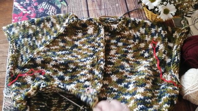 Девочки, вяжу по вашему совету! Вяжу и отдыхаю🧶👍🥹🥹🤔