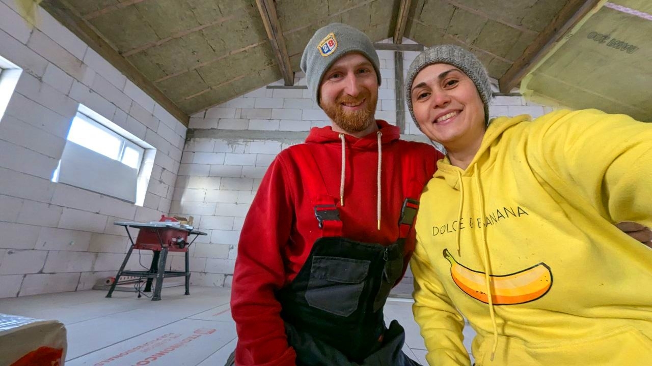 Начали разводку водоснабжения в доме. Жизнь в деревне.