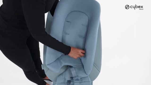 Как снять вставку для новорожденного и подголовник CYBEX Bouncer