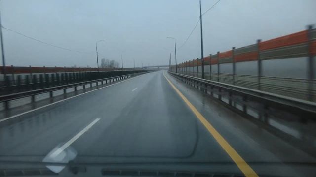 Вся дорогам Суздаль-Москва. Таймлапс (timelaps). Владимир. М12.