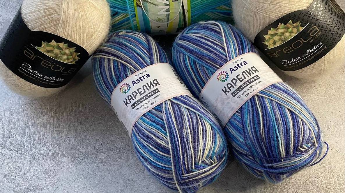 СП Свяжем носочки для Мамы и Дочки 2 Отчёт №2