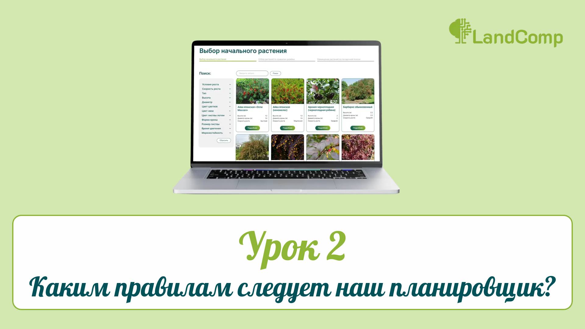 Урок 2. Каким правилам следует наш планировщик