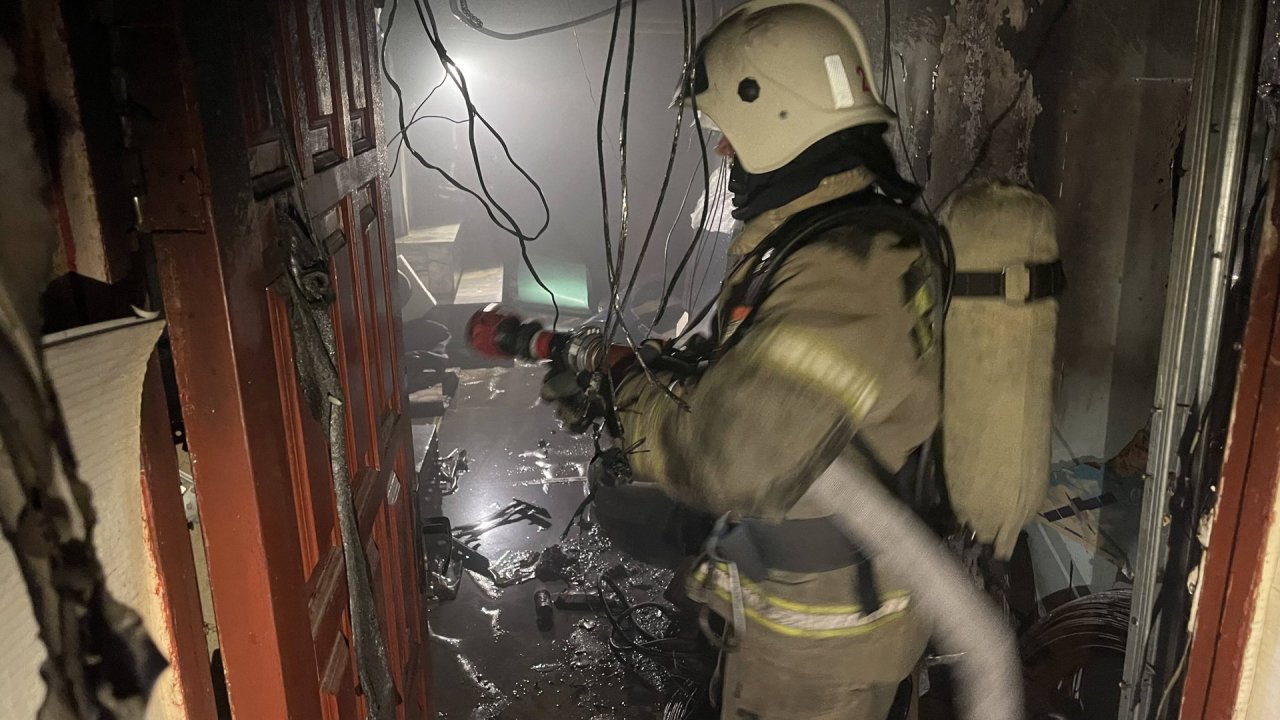 Пожар в подвале