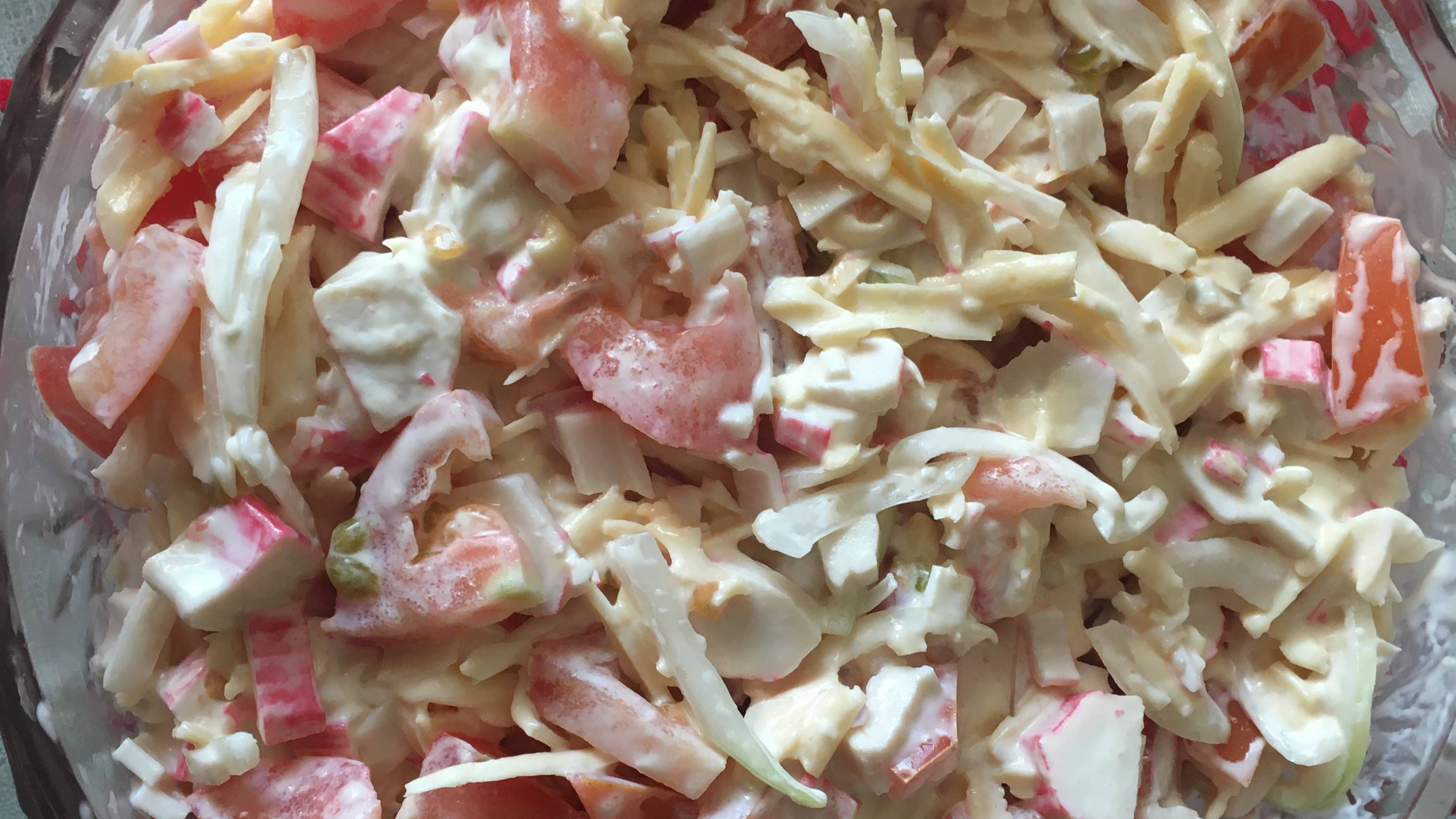 Что приготовить  САЛАТ  КРАСНОЕ  МОРЕ