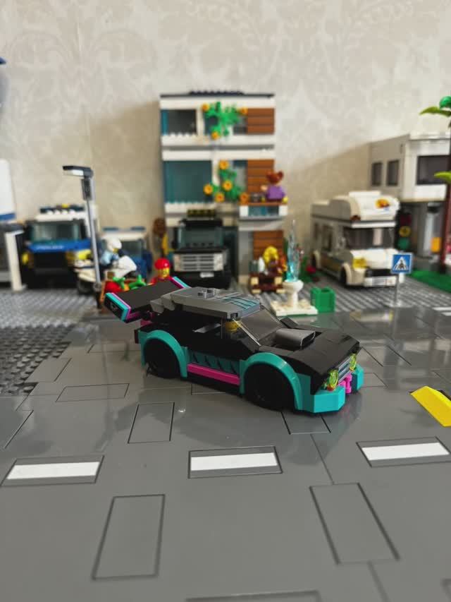 Лего город - сборка гоночной машины