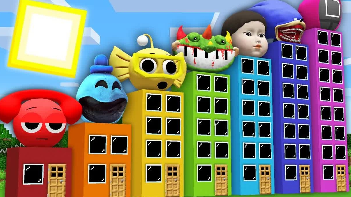 ВЫЖИВАНИЕ В POPPY PLAYTIME 4 | ИГРА В КАЛЬМАРА 2 | ОТЕЛИ СПРУНКИ в Майнкрафт