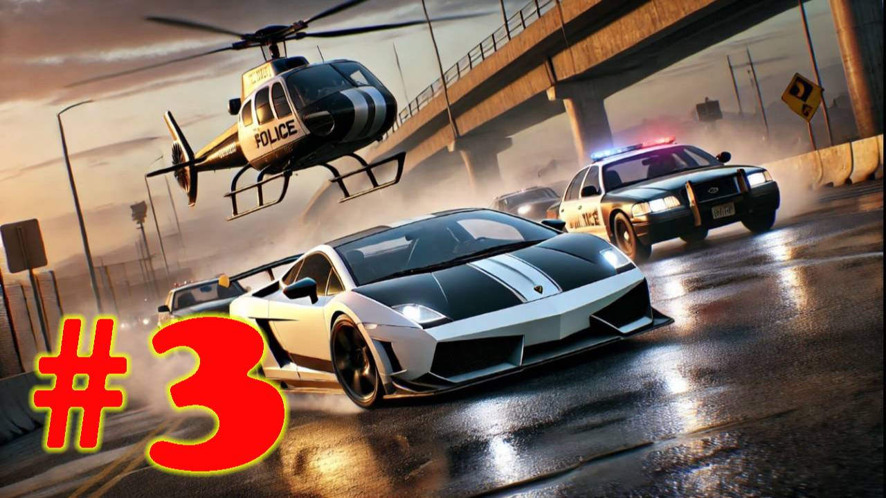 Need for Speed: Most Wanted ➤ прохождение №3 | Босс №-12 Исси | Босс №-11 Биг Лу |
