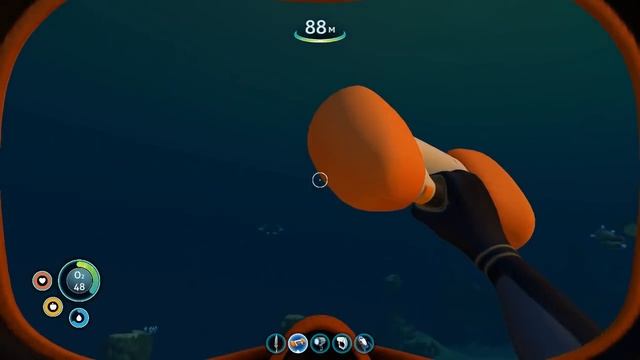Крафт ящика и исследование биома с красными водорослями - Subnautica #6
