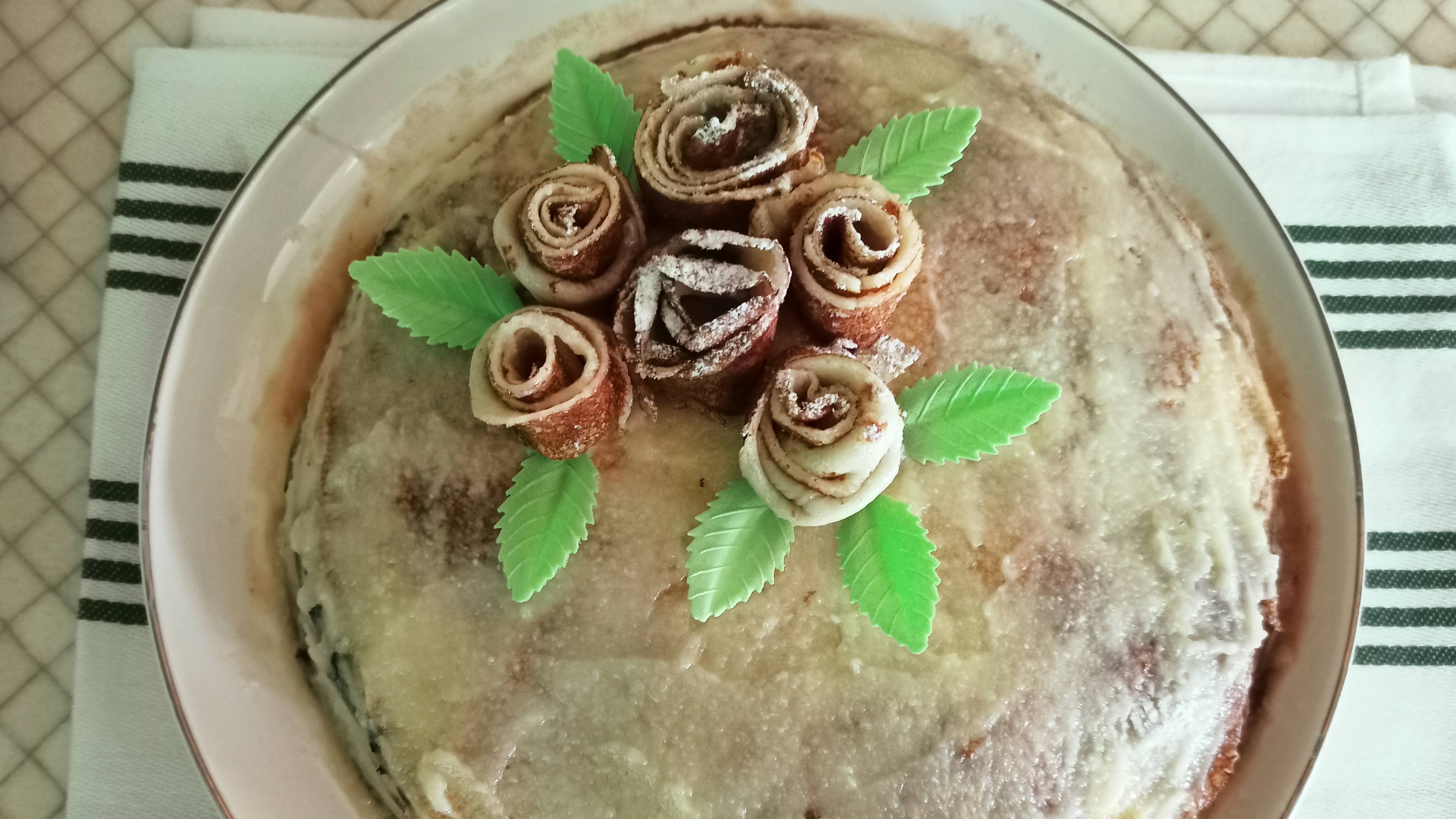 Вкусный нежный Торт из блинов ,с Заварным кремом.