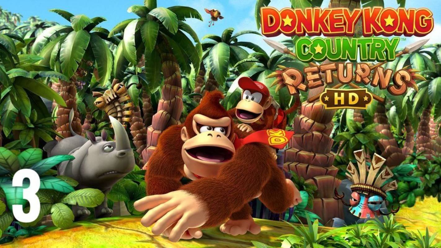 Donkey Kong Country Returns HD | Прохождение игры | часть3