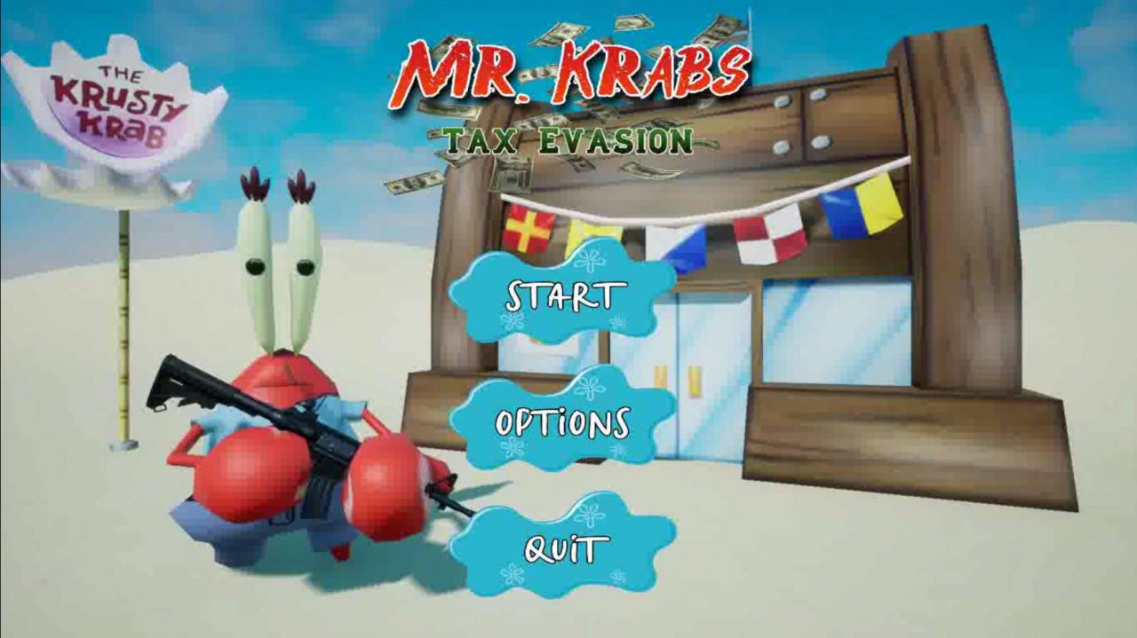 Губка Боб: Мистер Крабс Уклоняется от уплаты налогов