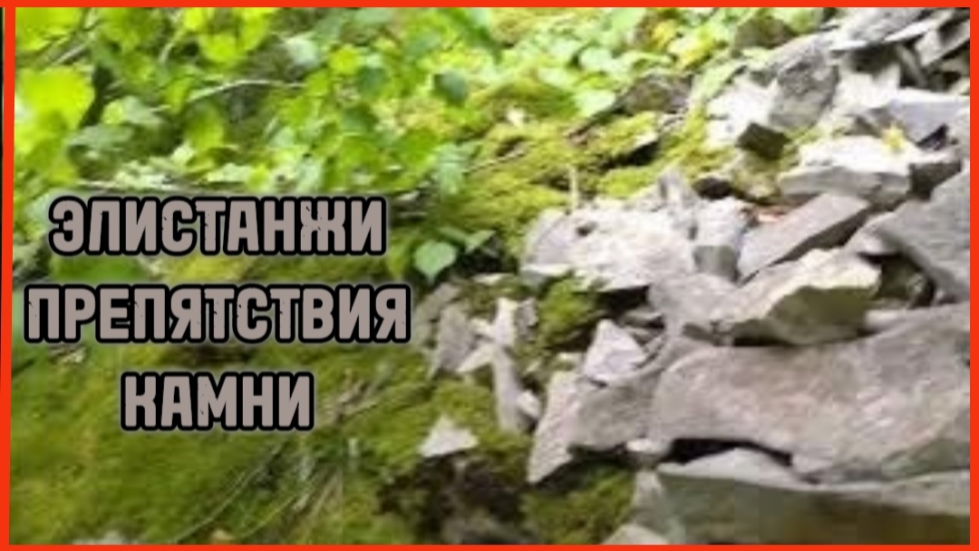 ЭЛИСТАНЖИ ПРЕПЯТСТВИЯ КАМНИ