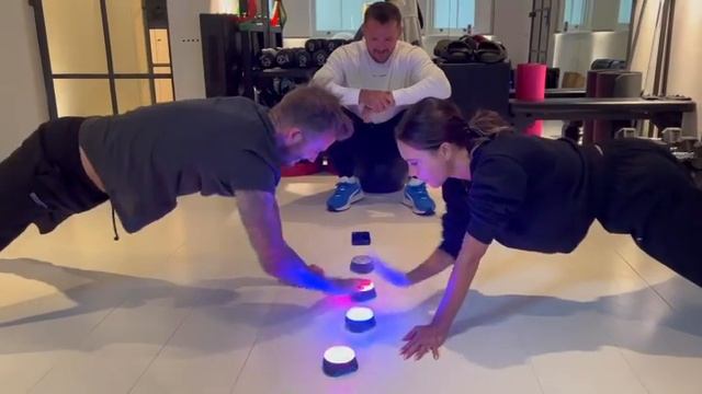 Дэвид и Виктория Бекхэмы