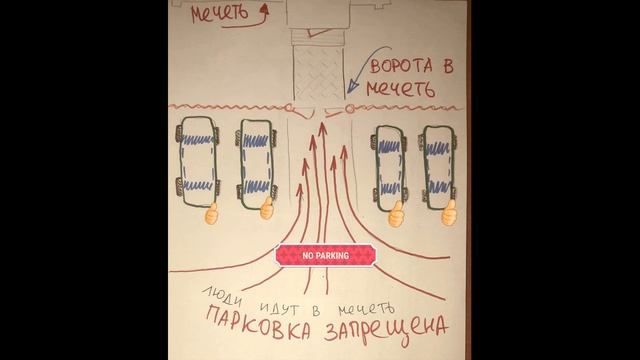 Не перекрывайте  дорогу