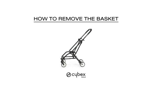 Как снять корзину для коляски Eezy S Twist 2 и Eezy S Twist+2 CYBEX