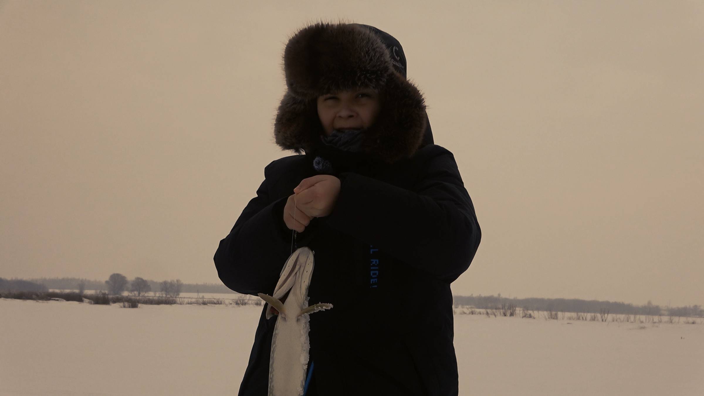 С сыном за щукой на Дегтяревский