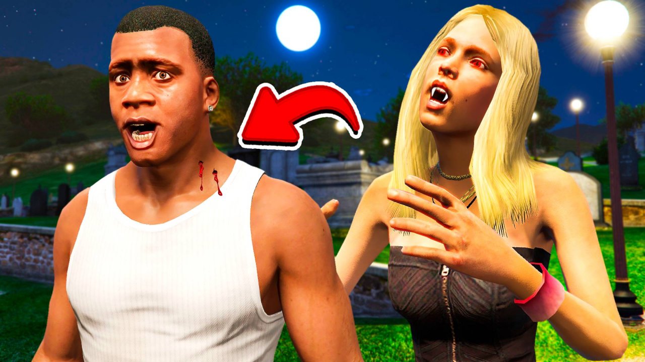 Свидание с девушкой, но она оказалась Вампиром в Гта 5 моды. Скорти Gta 5